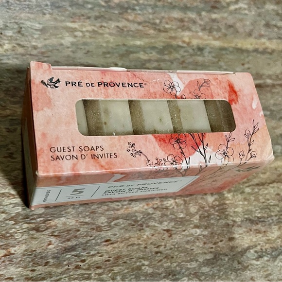 NIB Pre de Provence 5-White Gardenia luxury guest bar soaps with bonus - Picture 3 of 12